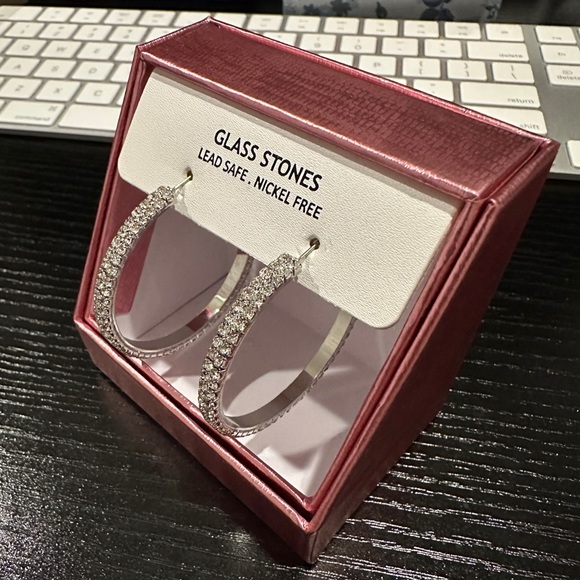 Christian Siriano Jewelry Christian Siriano Glass Stone Earrings